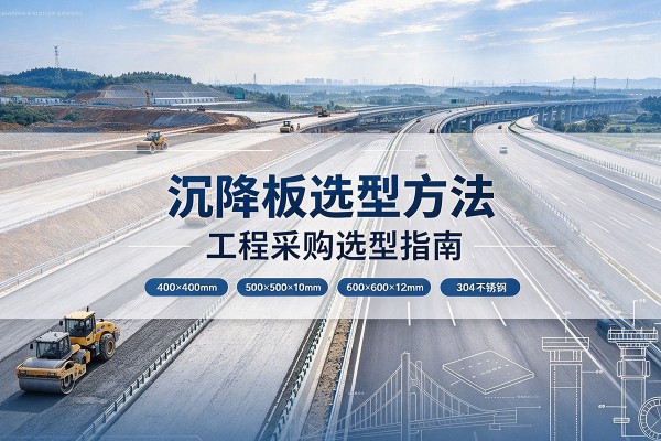 夏县沉降板选择方法